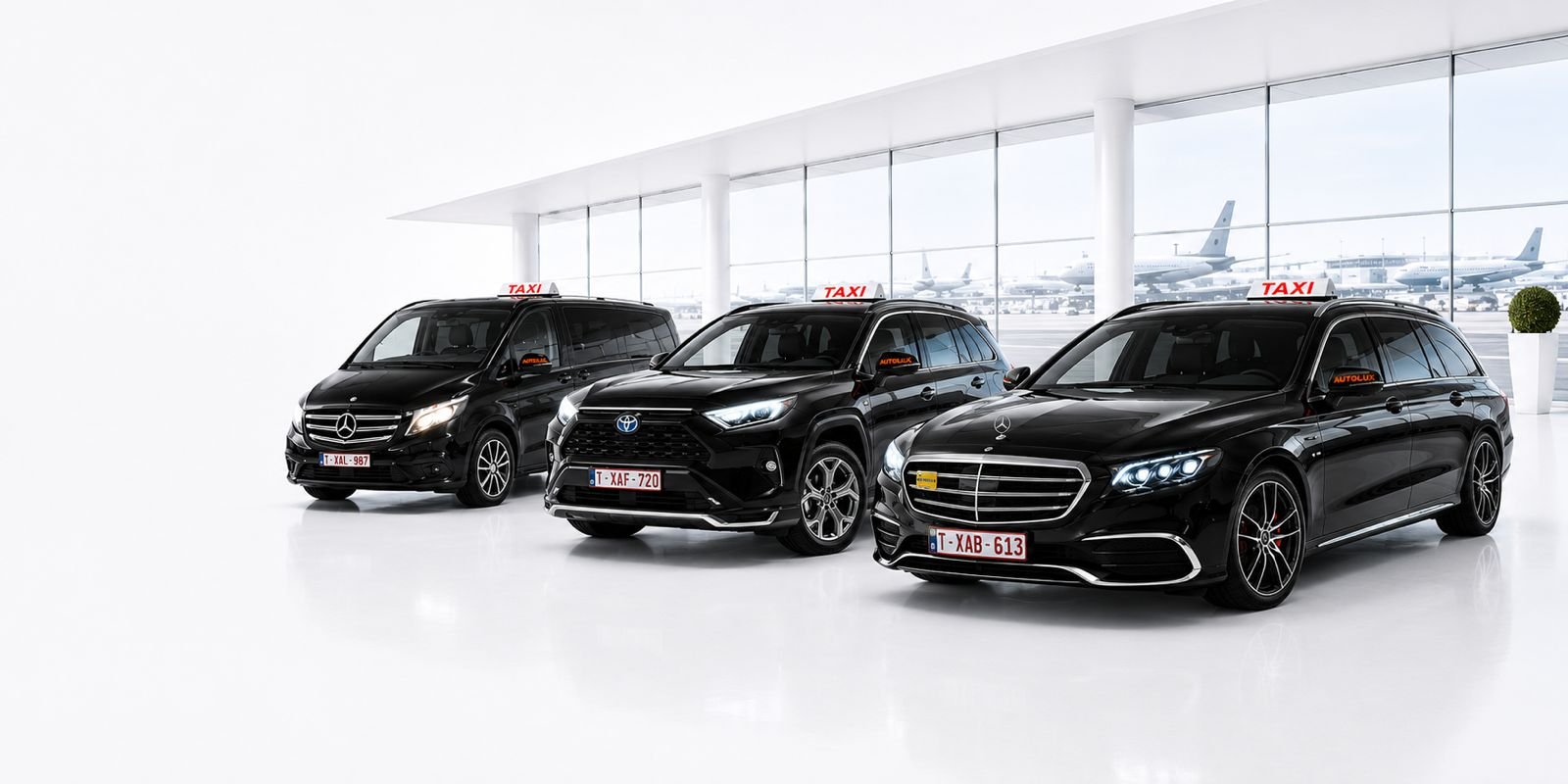 Mercedes Autolux — service de taxi premium à Bruxelles